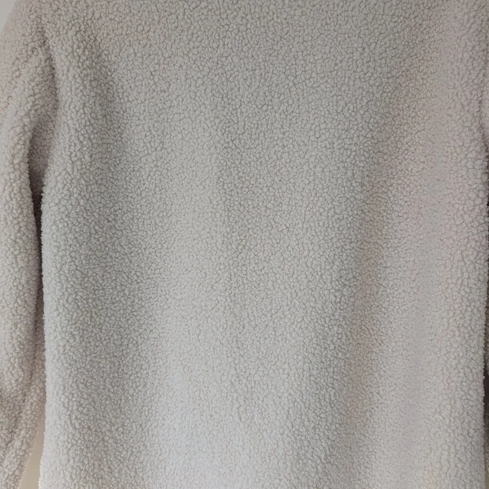 Women's Old Navy Faux Sherpa Sweater Jacket, Size Small - Picture 4 of 5